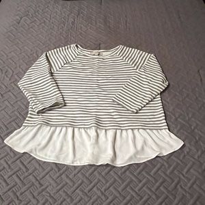 Loft Layered Look Top
